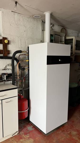 Remplacement d'une chaudière gaz De Dietrich par une chaudière gaz Viessmann avec production d’eau chaude proche de Luneray 76